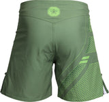Top Ten MMA shorts COMBat - green