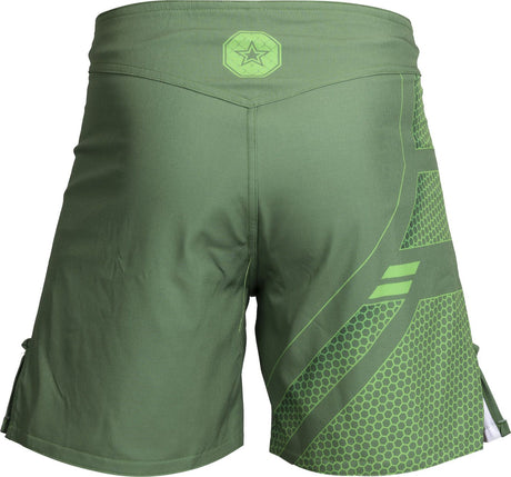 Top Ten MMA shorts COMBat - green
