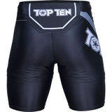 Top Ten MMA compression shorts "Fight Team" - black, 18812