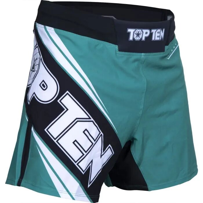 Top Ten MMA Shorts "Fight Team" - green, 18154