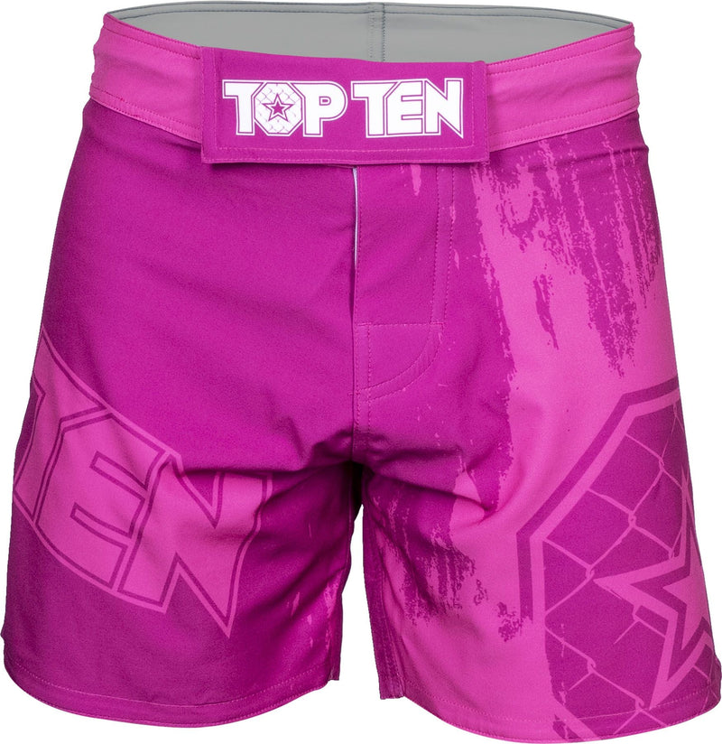 Top Ten MMA Shorts Power Ink - pink