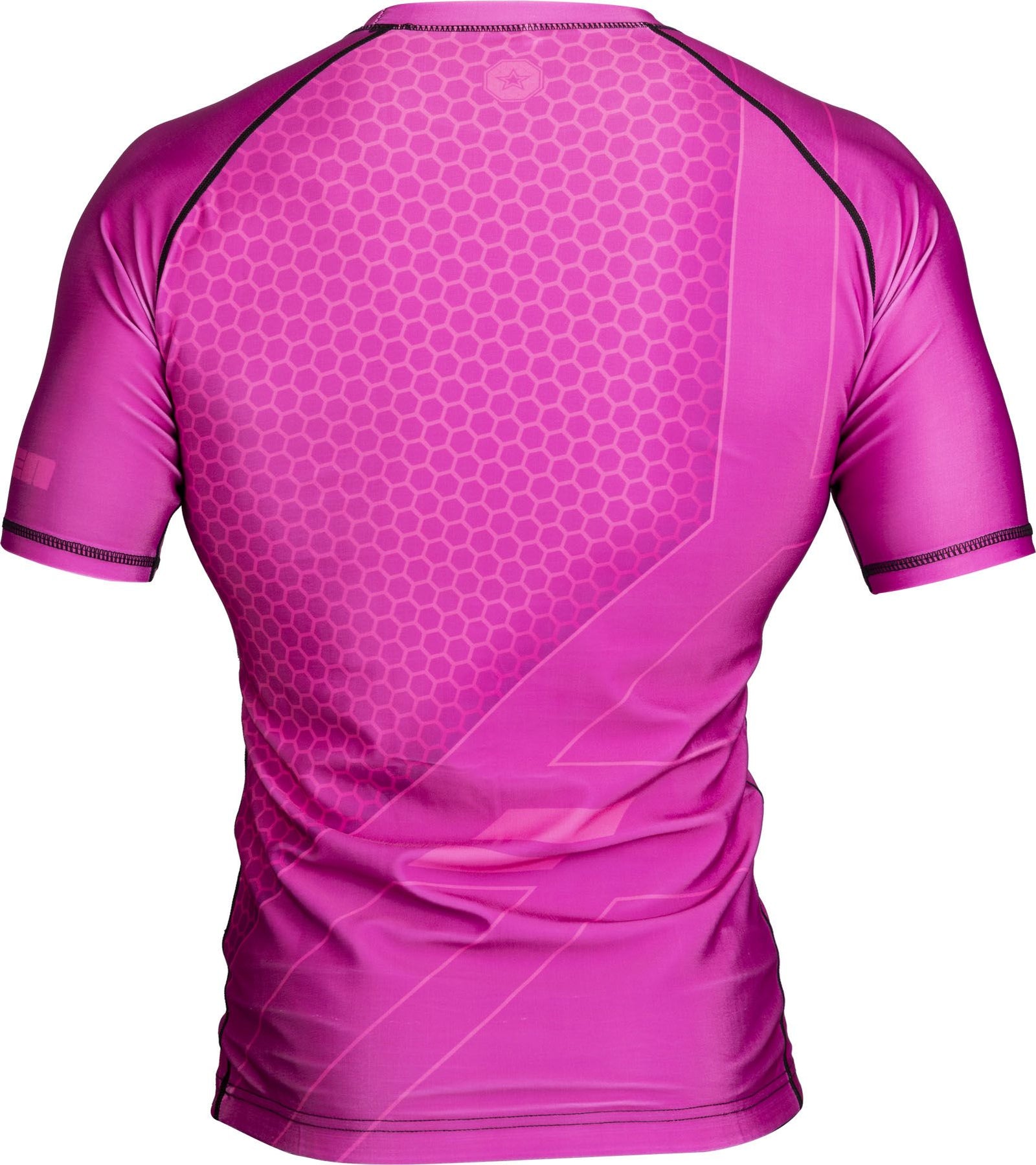 Neon Pink Rash Guard Top Ten rashguard COMBat - pink