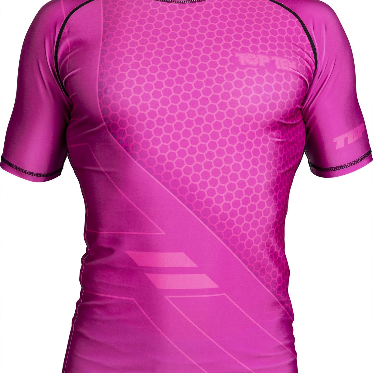 Neon Pink Rash Guard Top Ten rashguard COMBat - pink – Fighters Europe