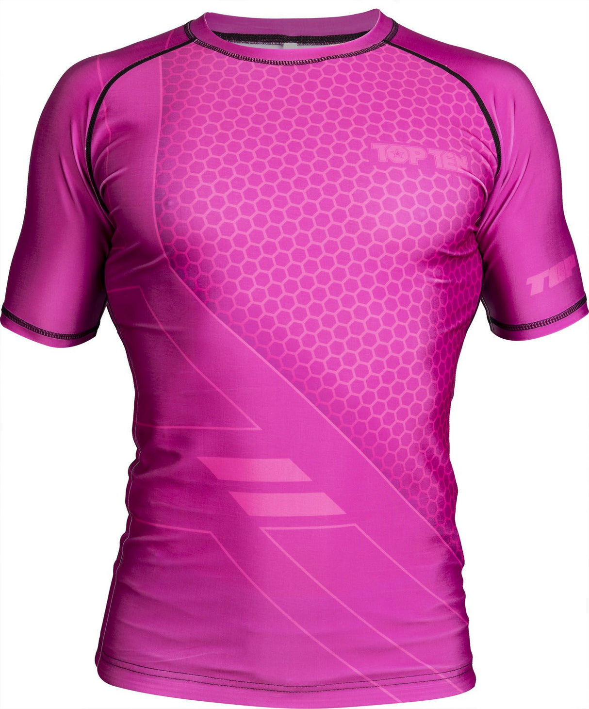 Top Ten Rashguard COMBat - rosa