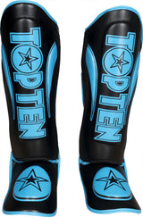 Top Ten Shin Guards SuperLight - black/blue