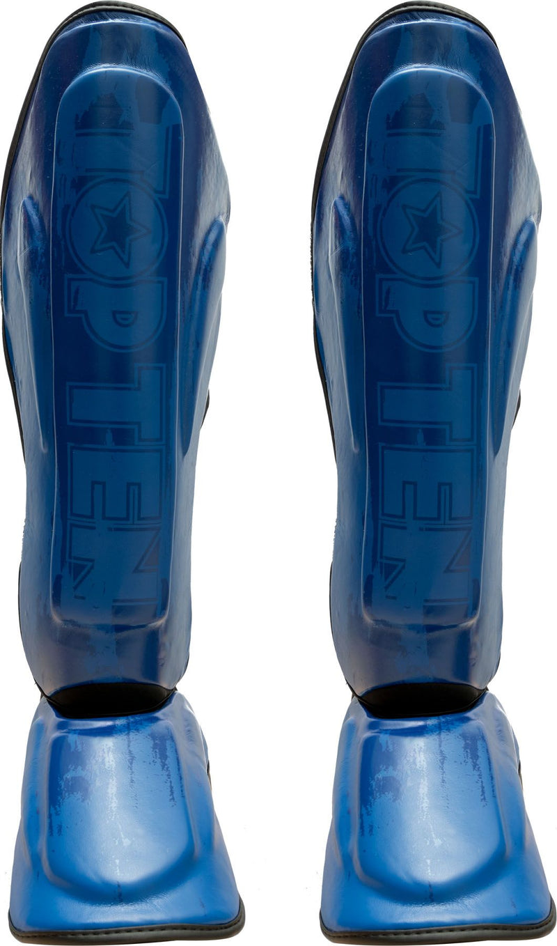 Top Ten Shin and Instep Guard “Power Ink” - blue