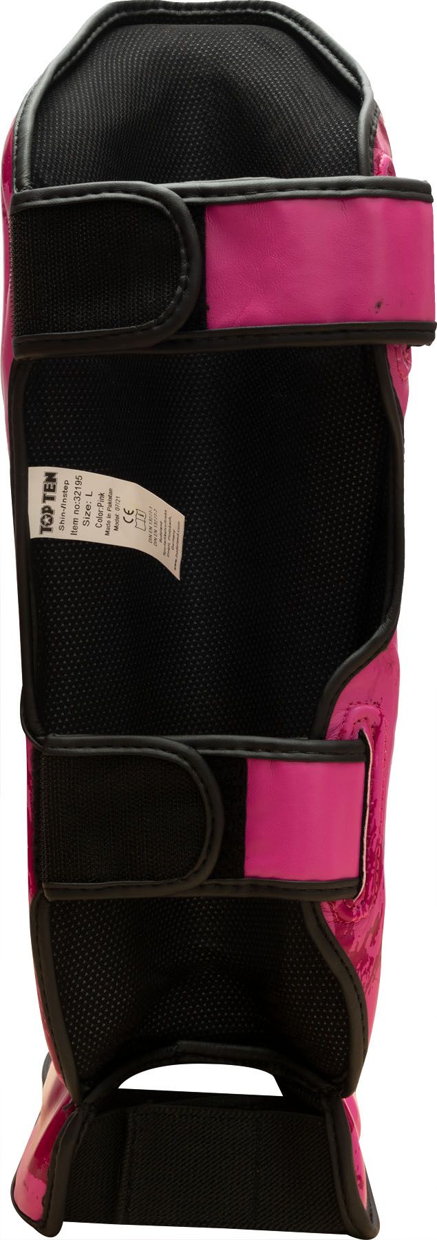 Top Ten Shin and Instep Guard “Power Ink” - pink