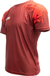 Diez de tinta de camiseta superior - Rojo