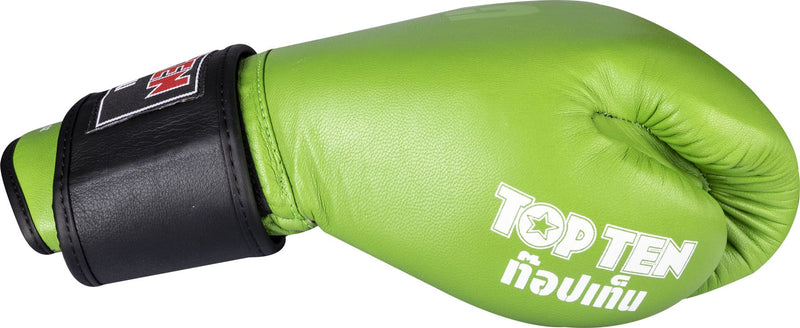 Top Ten IFMA boxing gloves Ajarn - green