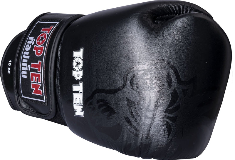 Top Ten IFMA Boxing gloves Ajarn PU - black