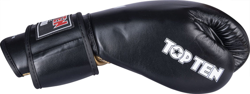 Top Ten IFMA Boxing gloves Ajarn PU - black