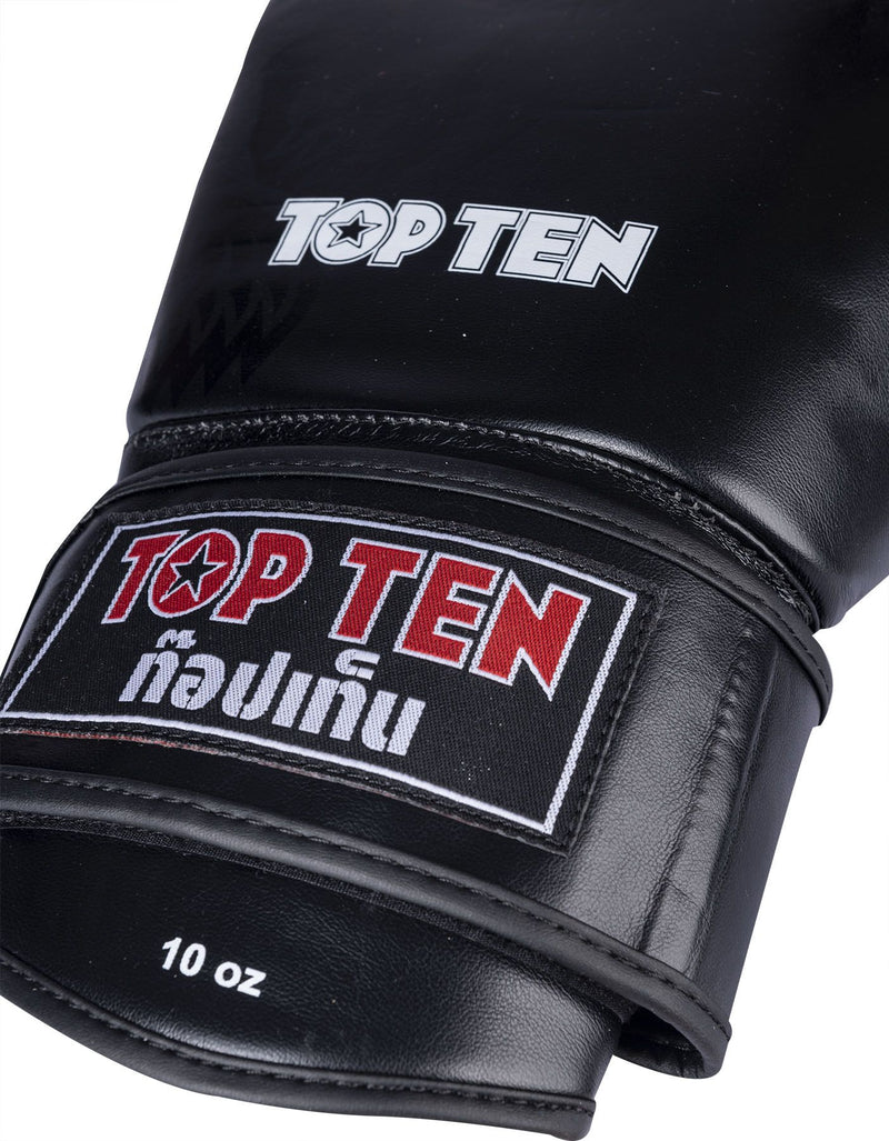 Top Ten IFMA Boxing gloves Ajarn PU - black