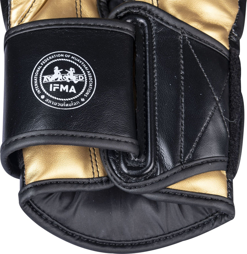 Top Ten IFMA Boxing gloves Ajarn PU - black