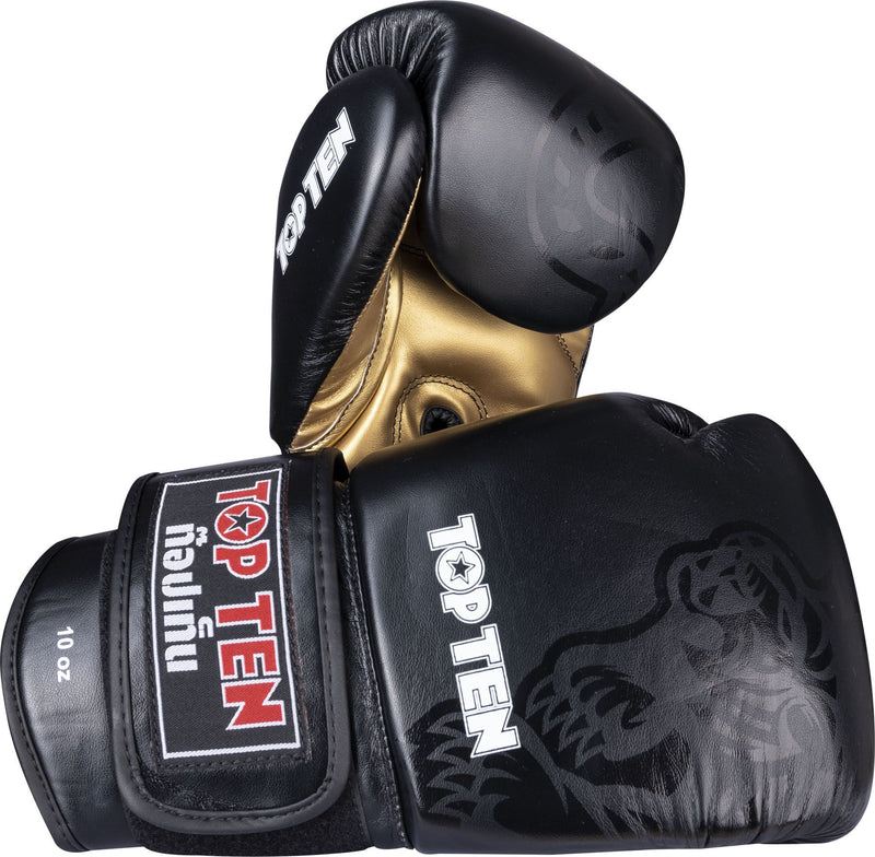 Top Ten IFMA Boxing gloves Ajarn PU - black