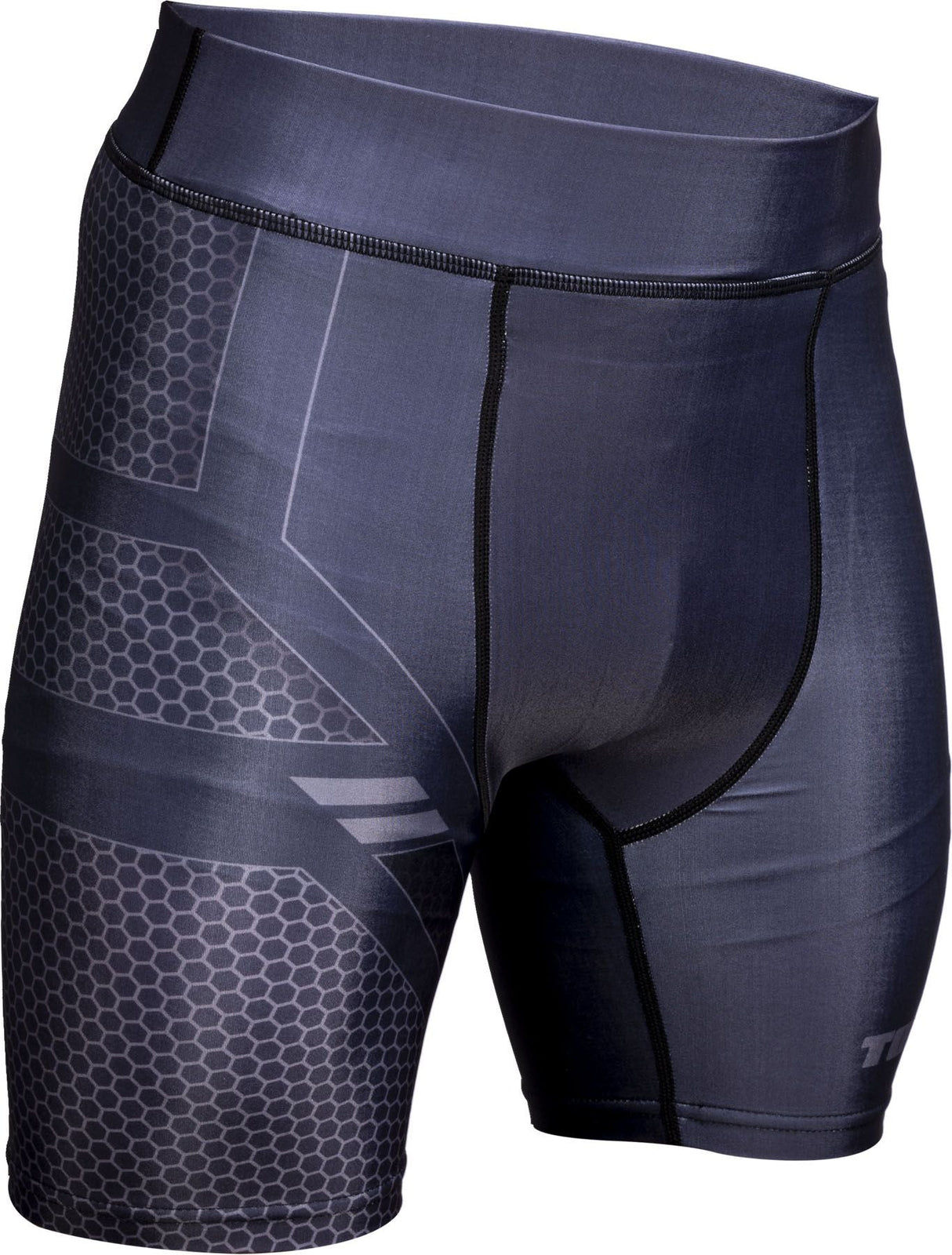 Top Ten kurze Tights COMBat - schwarz