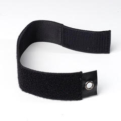 Velcro Strap for Boxing Glove Laces - black, FVSLC-02