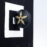 Kampfübungs-Shuriken - schwarz, CSFSS-01