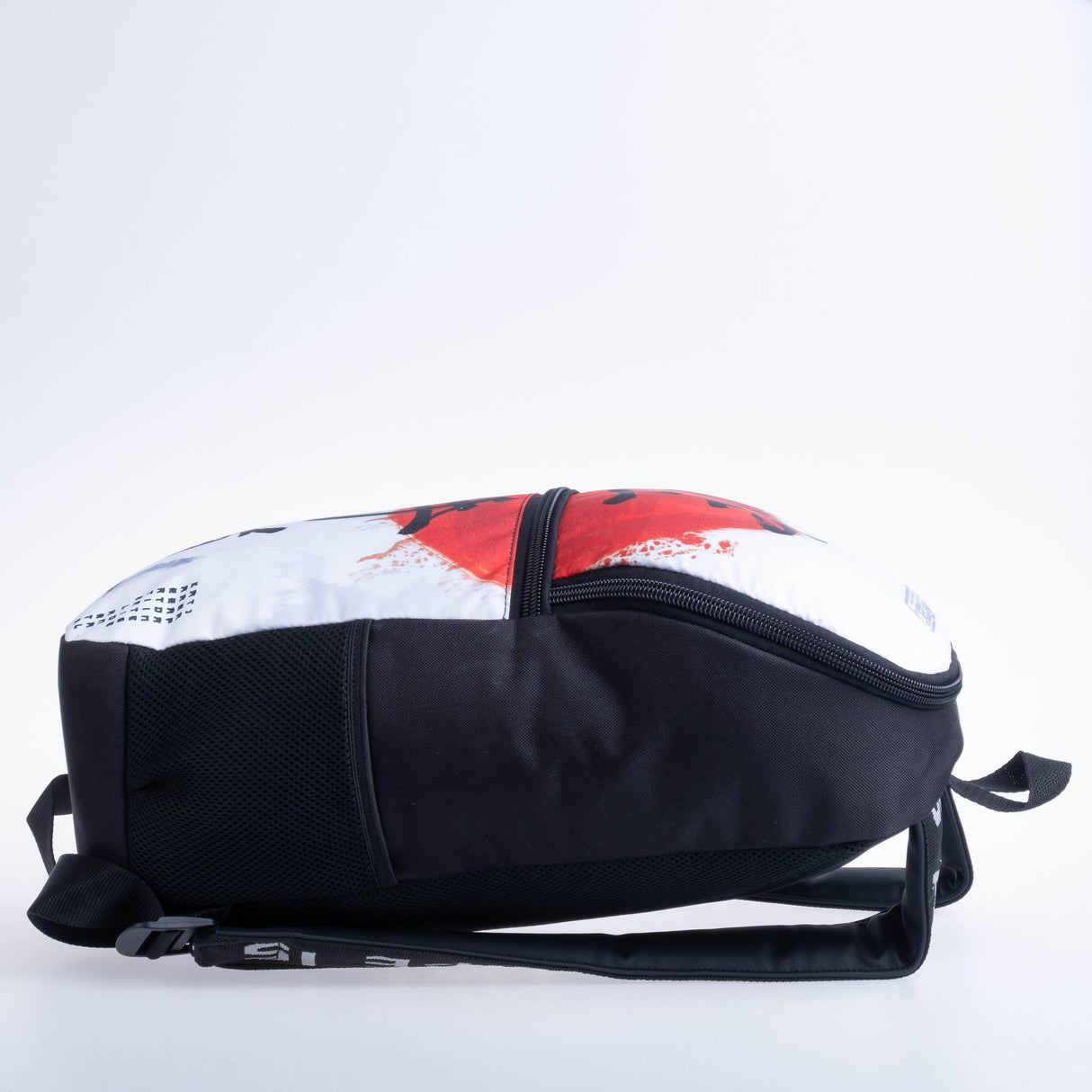 Tamaño de mochila de luchador S - Karate - Blanco/Rojo