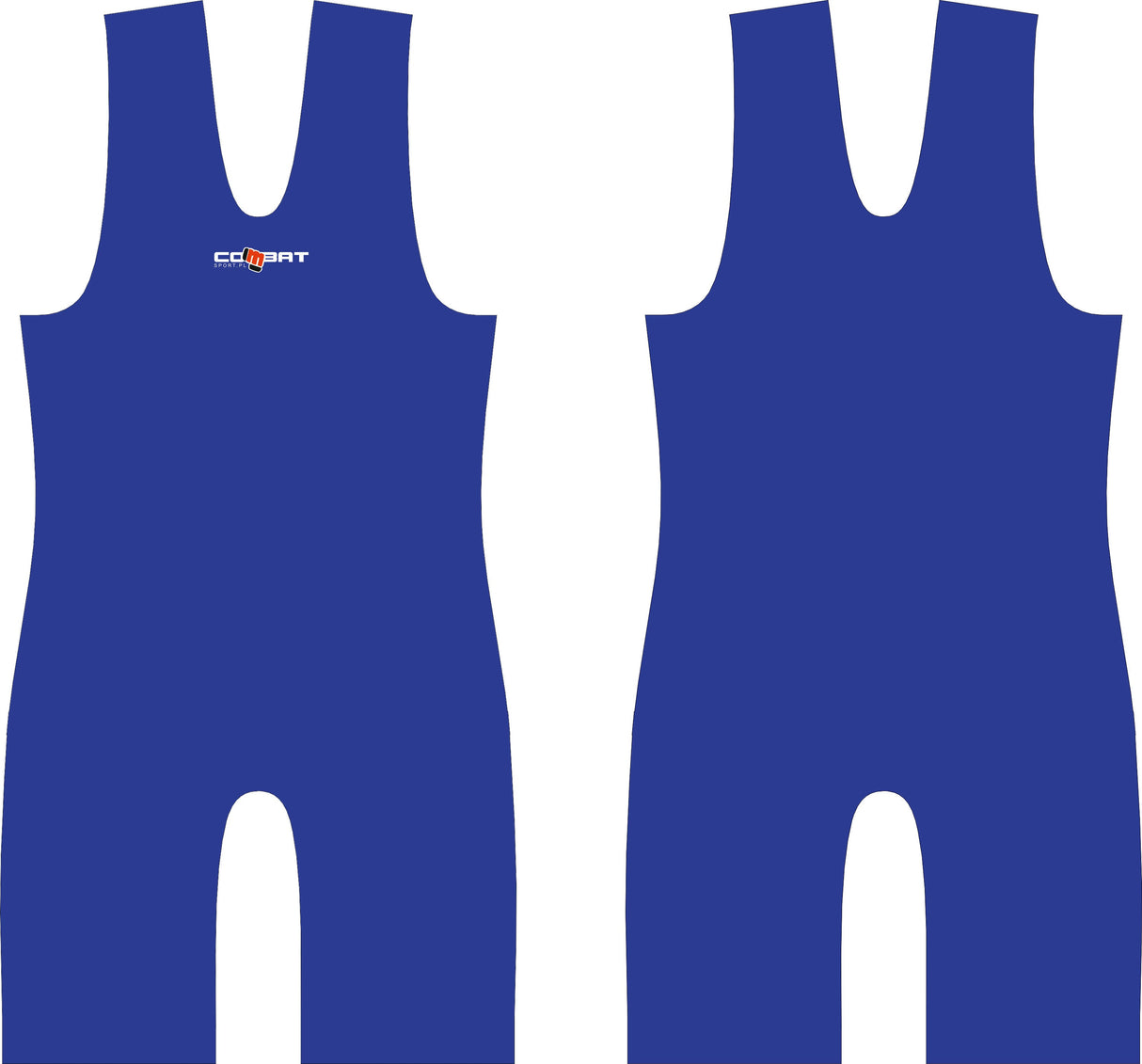 Men's Wrestling Suit Combat Sport Classic - Azul