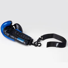 Velcro Strap for Boxing Glove Laces - black, FVSLC-02